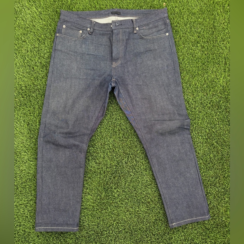 Uniqlo Men's Dark Blue jeans